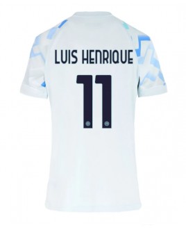 Günstige Inter Milan Luis Henrique #11 Auswärtstrikot Damen 2025-26 Kurzarm
